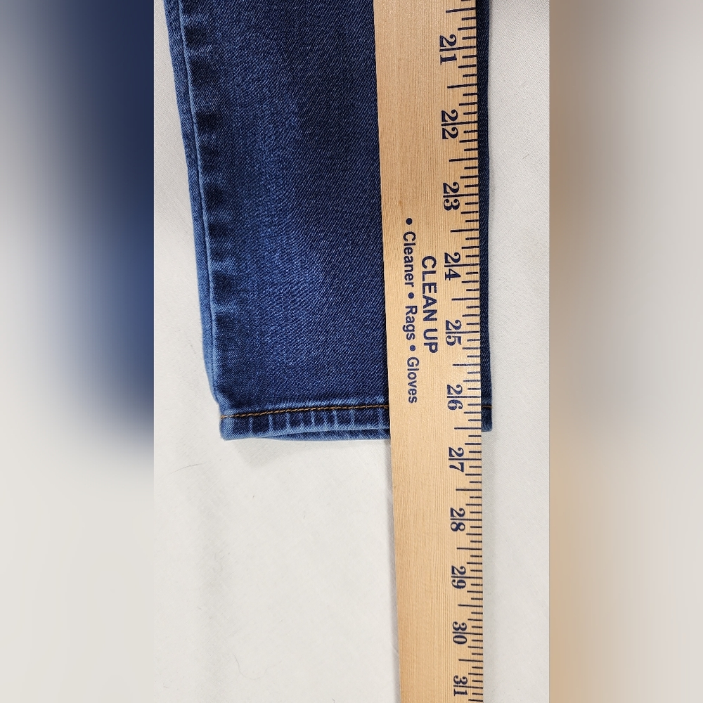 FOREVER 21 WOMEN'S CROP JEGGINGS SIZE 24, BLUE - Picture 12 of 13